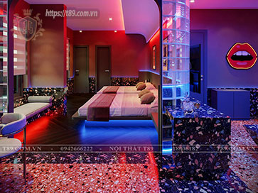 Thiết kệ nội thất khách sạn DUBAI - Xuân Quan - Văn giang - Hưng Yên - Setup full