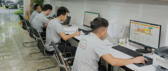 Triển khai thiết kế cho khách hàng