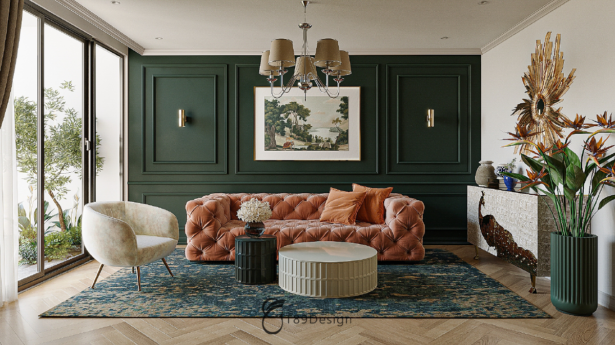 Hoàn thiện thi công Nội thất Mr. Diep-Green Diamond