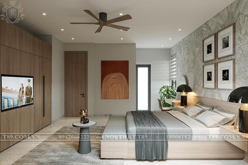 Thiết Kế Nội Thất - Phòng Ngủ Em Quỳnh Hưng Yên 