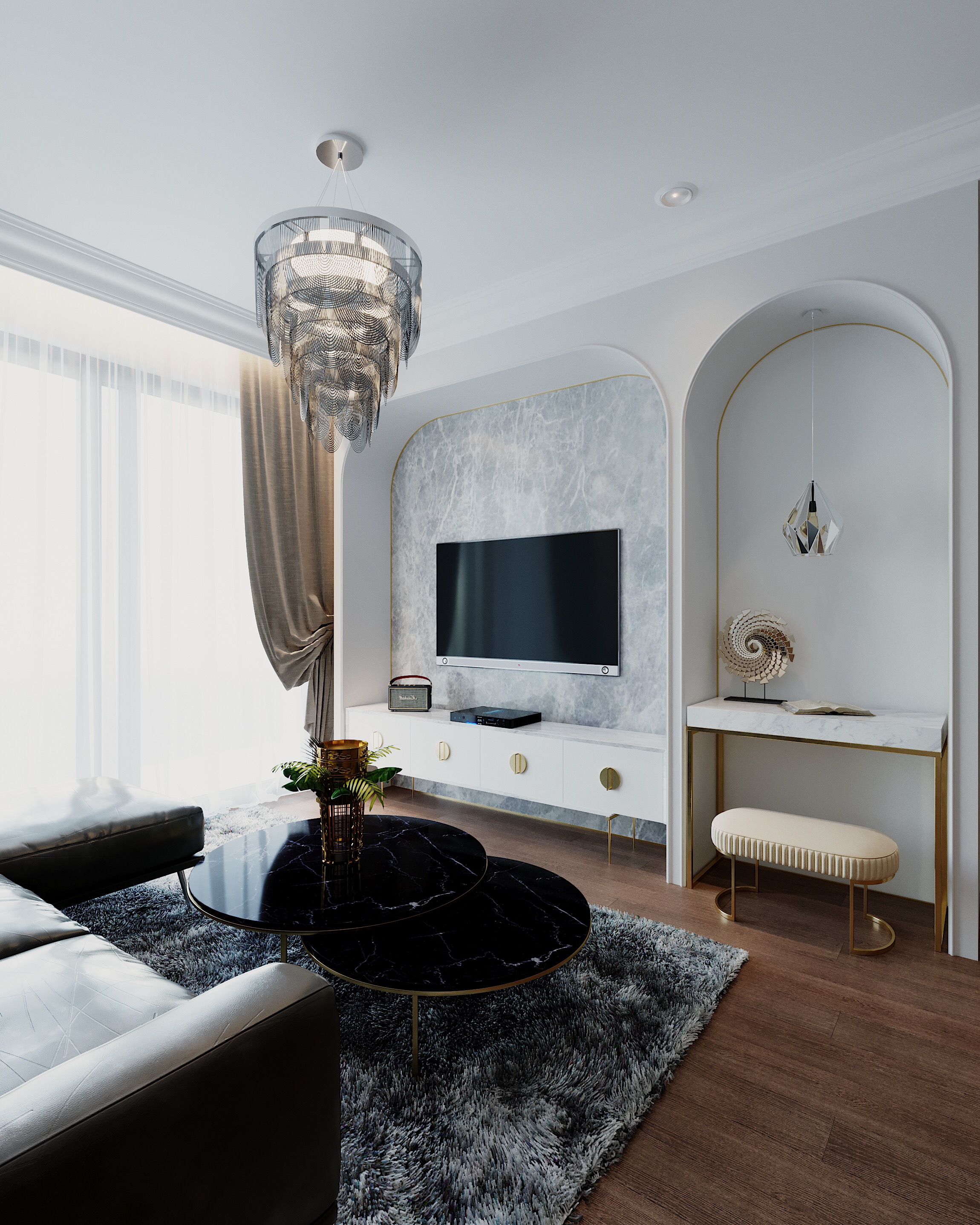 Thiết Kế Nội Thất - Chung Cứ - Sun Grand City Ancora - Sun Ancora - Lương Yên 