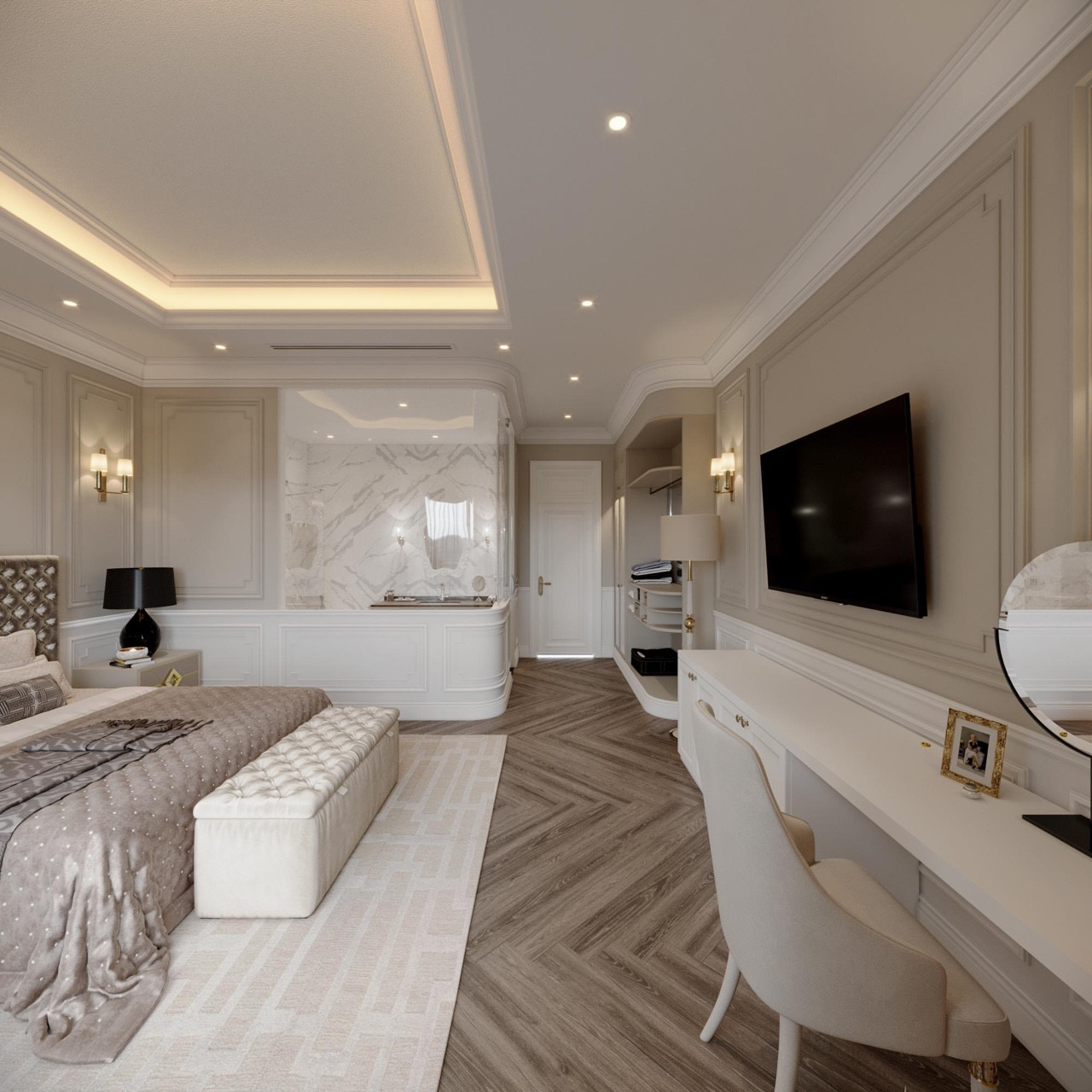 Thiết Kế Nội Thất  - Hotel, Văn Giang, Hưng Yên