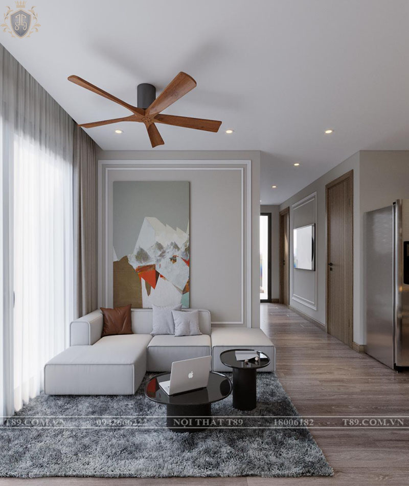 NỘI THẤT T89 - full 2 ngủ- Anh Lộc chung cư Hope Residence, Quận Long Biên 