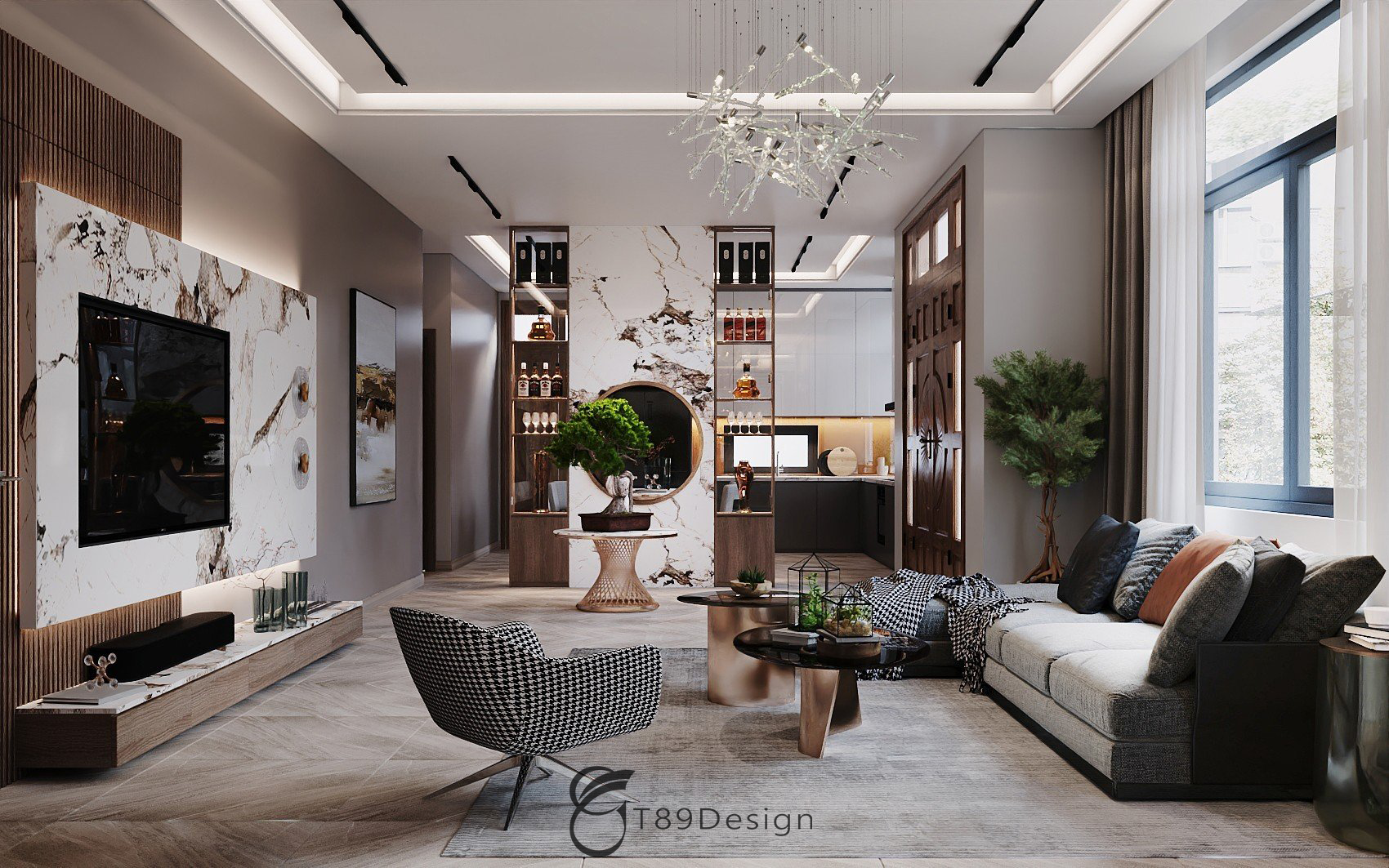 Thiết kế Nội Thất nhà phố - Anh Thịnh - Đức Hợp