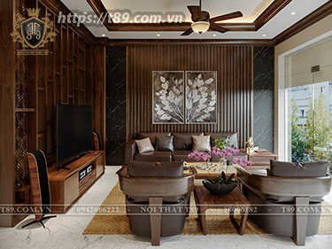 Thiết kệ nội thất căn hộ anh Thành - Văn Giang - Hưng Yên Setup full