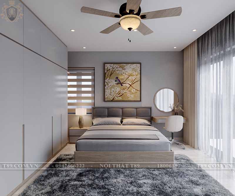 Thiết kế Nội thất phòng ngủ Anh Điệp - Kim Lan -Gia Lâm- Hà Nội    - Setup full