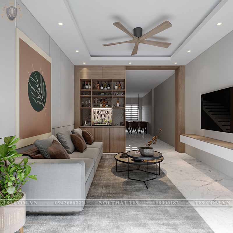 Thiết kế thi công Nội thất chung cư anh chi Song Linh - Yên Xở - Quận Hoàng mai  - Setup full